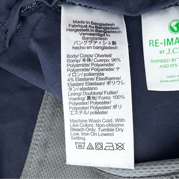 J. Crew 9” Tech Short 29 Navy - Picture 8 of 8